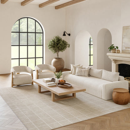 Nourison Home Serenity Home  Ivory Cream  Contemporary