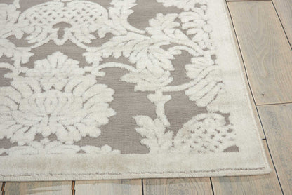 Nourison Home Graphic Illusions  Nickel  Transitional