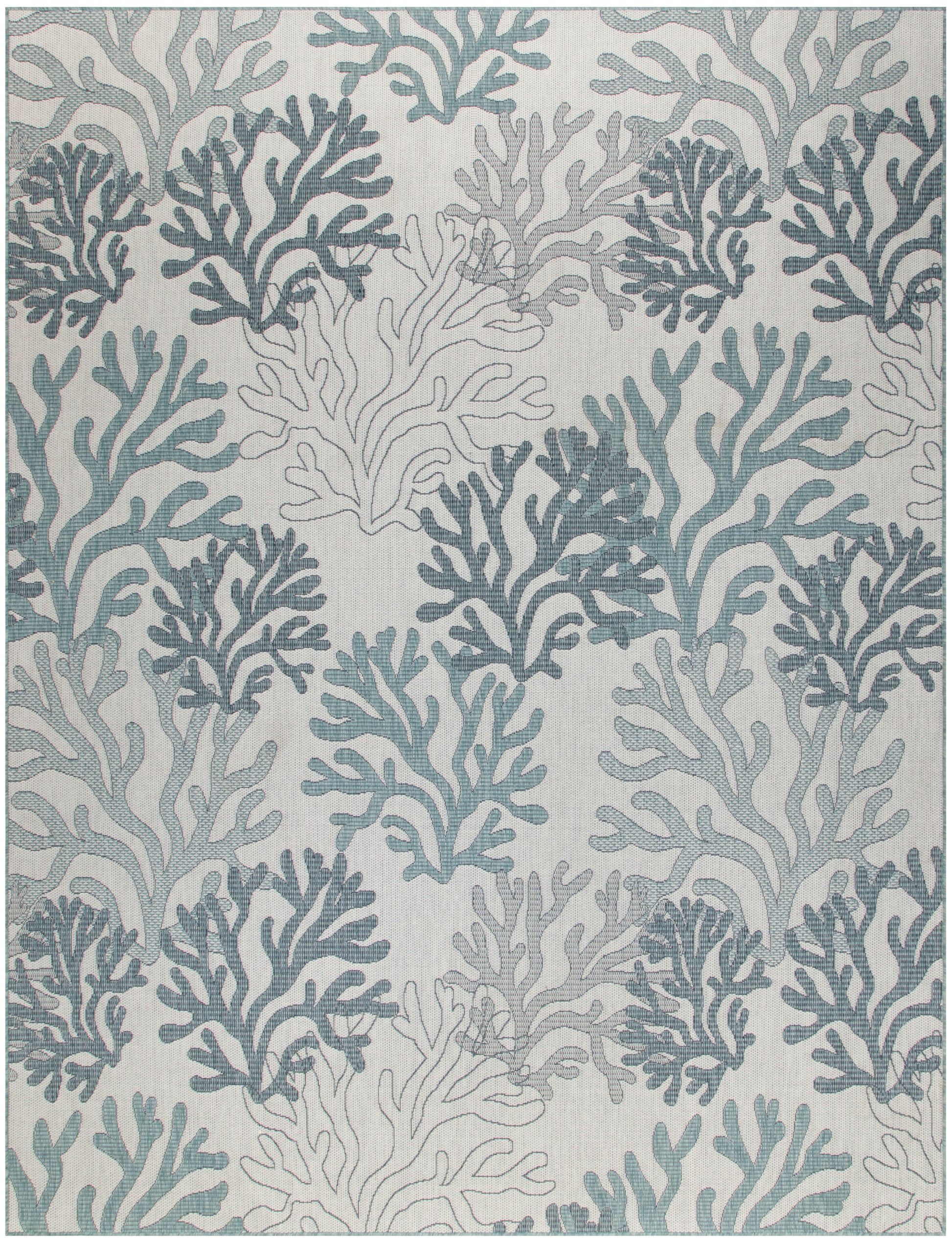Nourison Home Garden Oasis  Blue  Contemporary