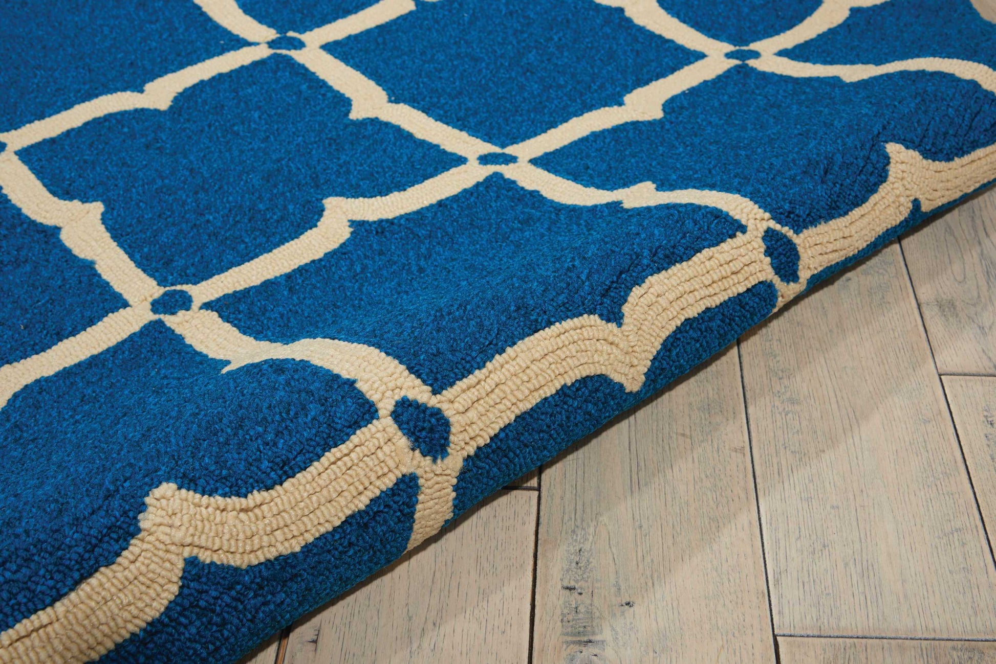 Nourison Home Portico  Navy  Contemporary