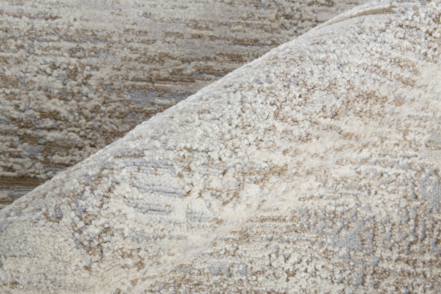 Feizy Vancouver 39FHF Ivory Gray Modern/Industrial Rug - Rugs - Feizy - Atlanta Designer Rugs