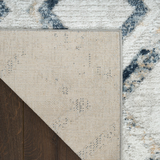Nourison Home Dekor  Grey Navy  Contemporary