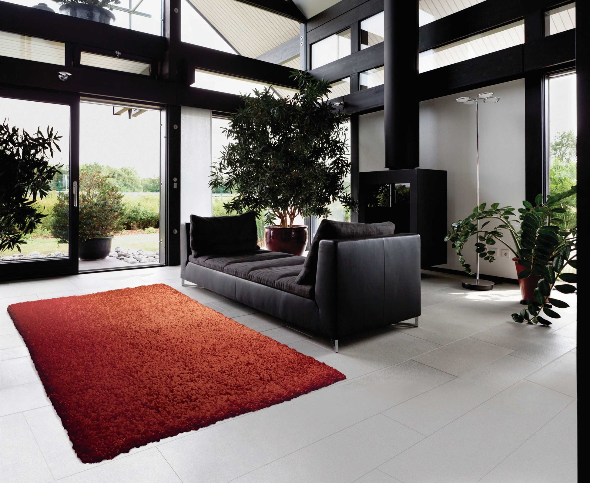 Nourison Home Zen  Red  Contemporary
