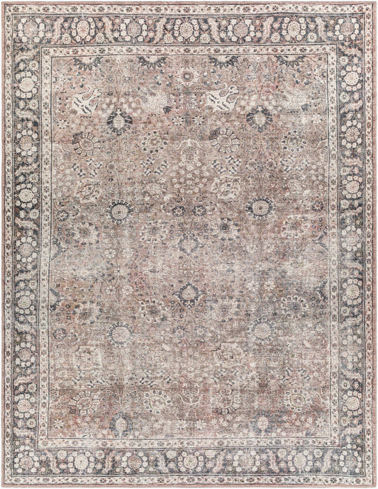 Surya Colin CLN-2300 Charcoal Traditional Machine Woven Rug