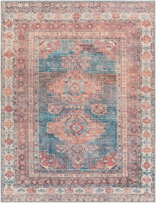 Surya Colin CLN-2305 Blue Traditional Machine Woven Rug