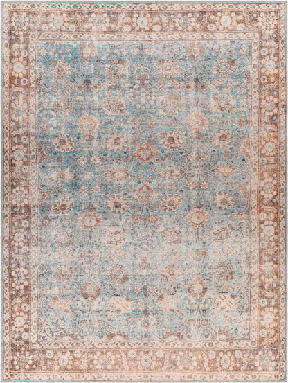 Surya Colin CLN-2310 Light Blue Traditional Machine Woven Rug