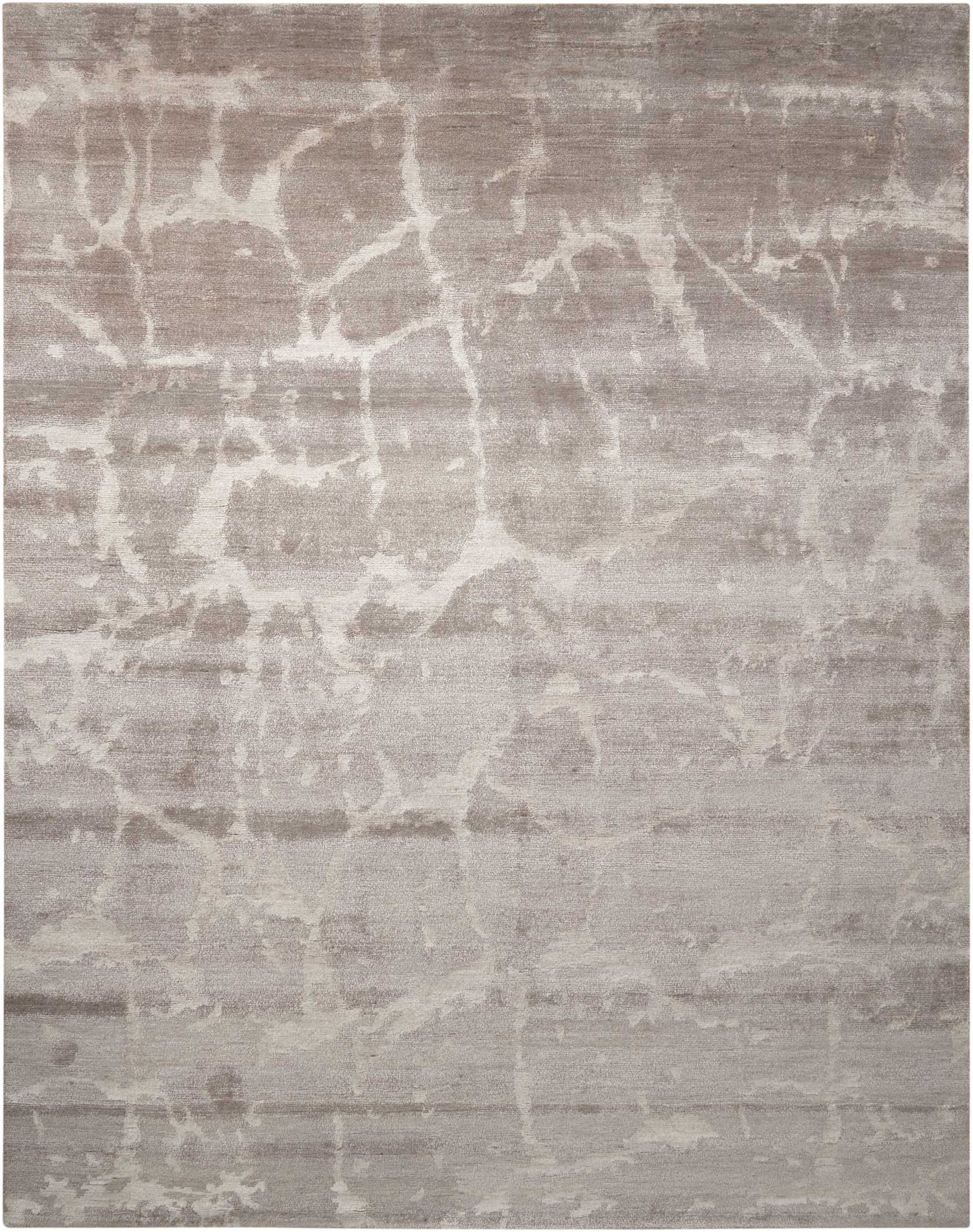 Nourison Home Silk Shadows  Silver  Contemporary