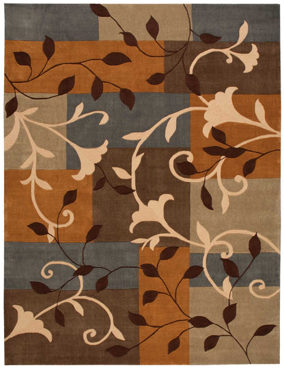 Nourison Home Contour  Multicolor  Contemporary