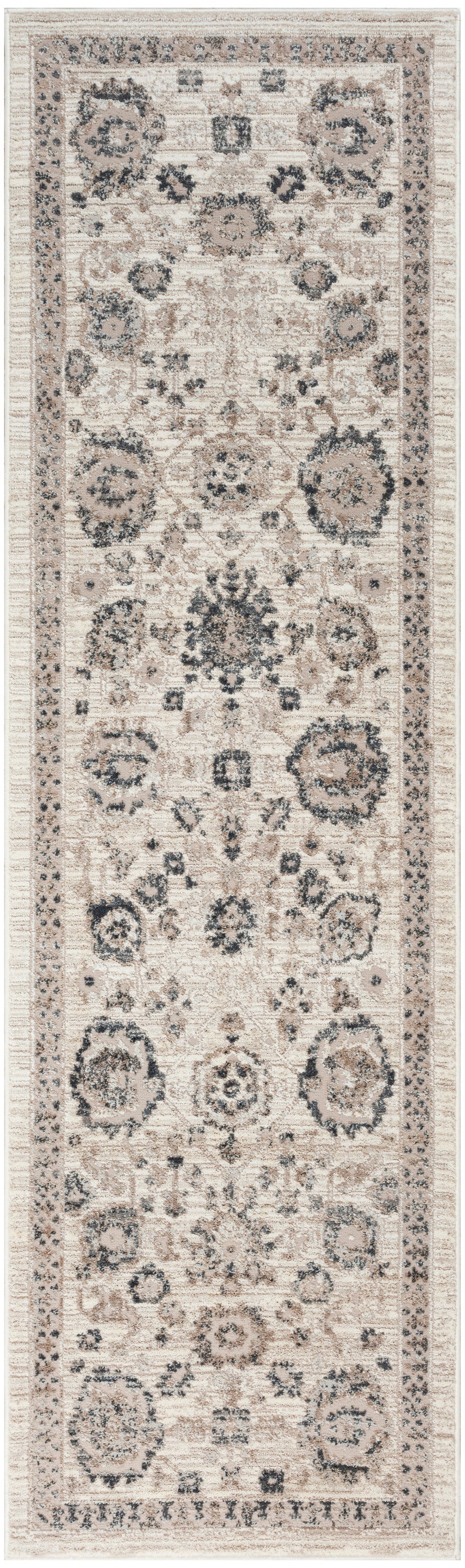 Nourison Home Eco Cycle ECY02 Ivory Multicolor Traditional Loom-woven Rug