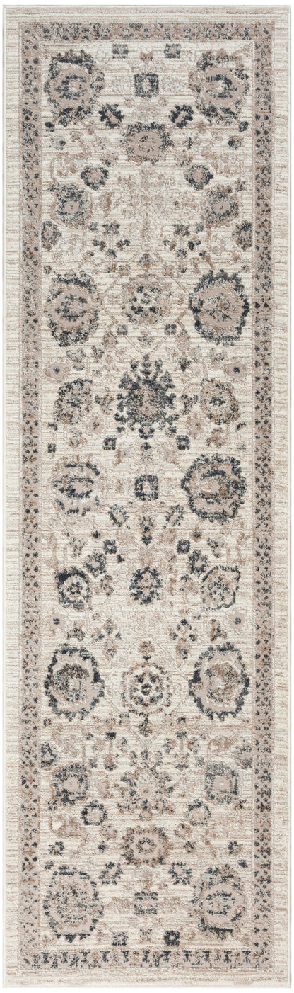 Nourison Home Eco Cycle ECY02 Ivory Multicolor Traditional Loom-woven Rug
