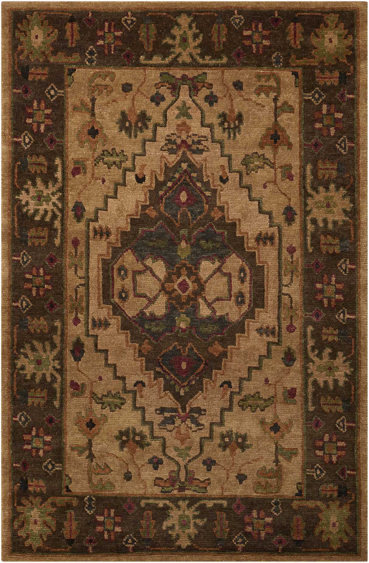 Nourison Home Tahoe TA01 Beige Traditional Knotted Rug