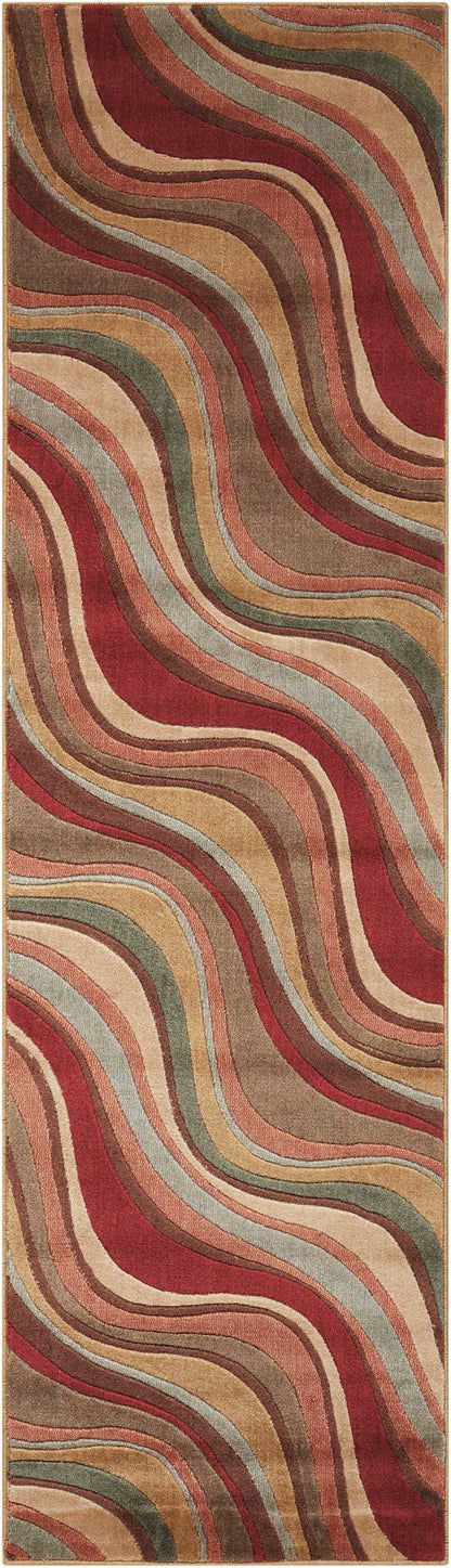 Nourison Home Somerset ST81 Multicolor Contemporary Power-loomed Rug