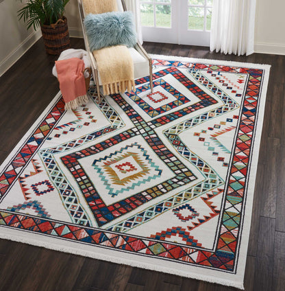 Nourison Home South Western  White  Transitional