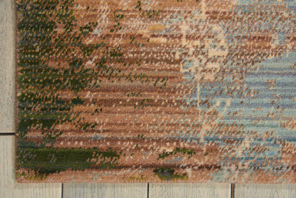 Nourison Home Rhapsody  Ocean  Transitional