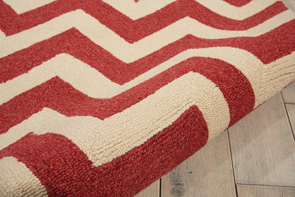 Nourison Home Portico  Red  Contemporary