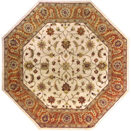 Surya Crowne CRN-6004 Beige Traditional Tufted Rug
