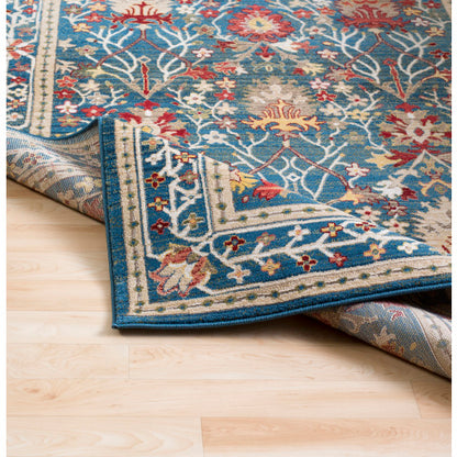 Surya Crafty CRT-2308 Dark Blue Traditional Machinemade Rug