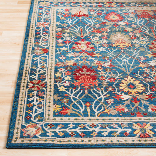Surya Crafty CRT-2308 Dark Blue Traditional Machinemade Rug