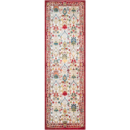 Surya Crafty CRT-2309 Burgandy Traditional Machinemade Rug