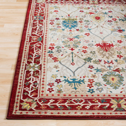 Surya Crafty CRT-2309 Burgandy Traditional Machinemade Rug