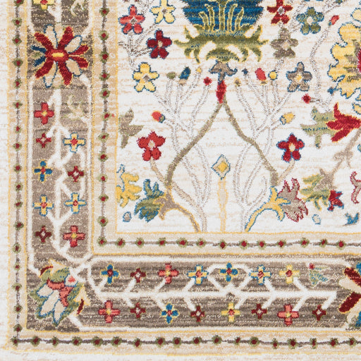Surya Crafty CRT-2311 Burgandy Traditional Machinemade Rug