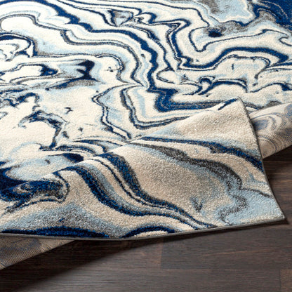 Surya Chelsea CSA-2320 Blue Modern Machinemade Rug