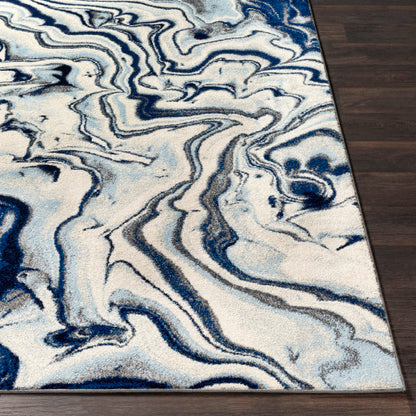 Surya Chelsea CSA-2320 Blue Modern Machinemade Rug