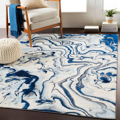 Surya Chelsea CSA-2320 Blue Modern Machinemade Rug