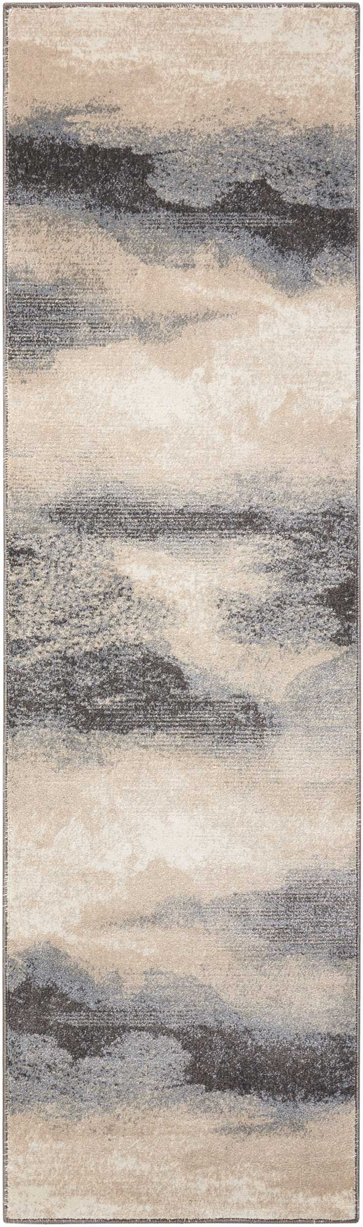 Nourison Home Maxell MAE06 Flint Contemporary Power-loomed Rugs