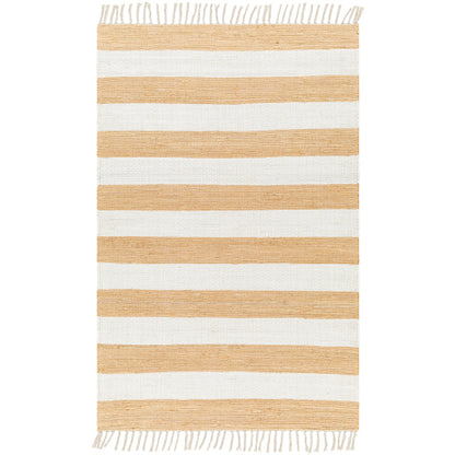 Surya Cotone CTE-2302 White Cottage Hand Woen Rug