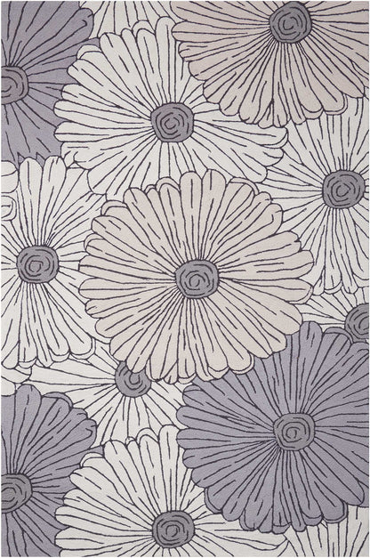 Nourison Home Fantasy FA25 Ivory Multicolor Contemporary Hooked Rug