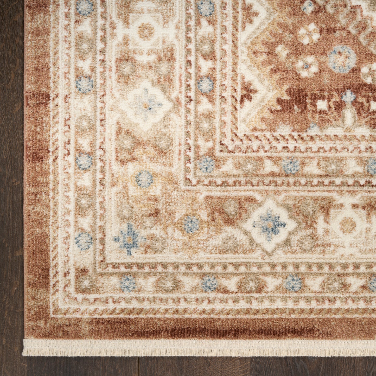 Nourison Home Pardis  Rust  Traditional