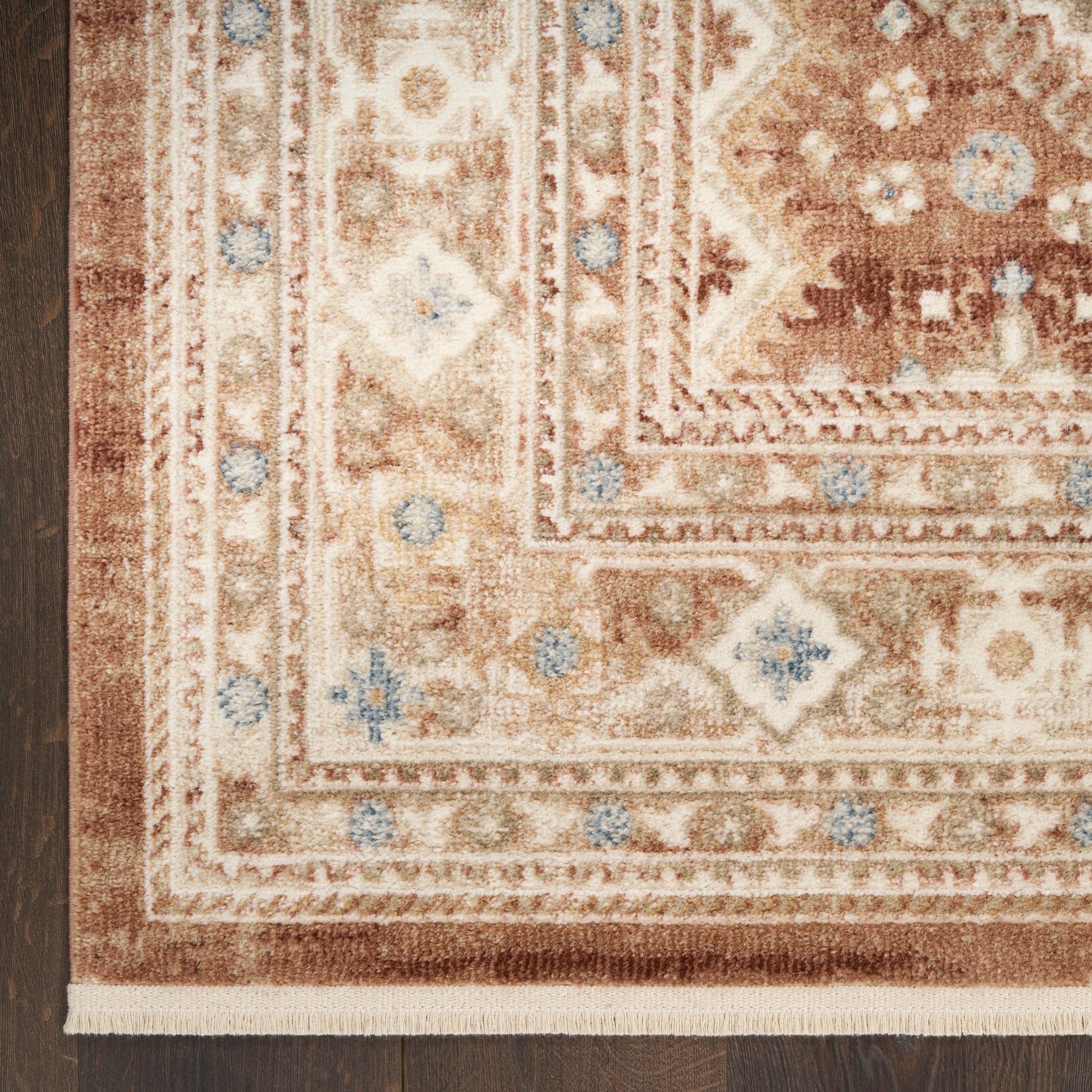Nourison Home Pardis  Rust  Traditional