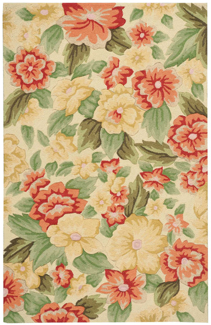 Nourison Home Fantasy  Cream  Traditional