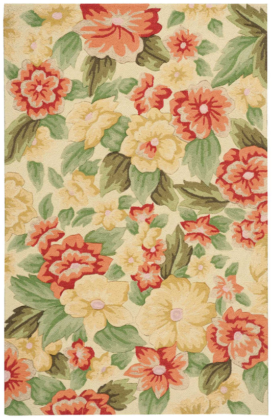 Nourison Home Fantasy  Cream  Traditional