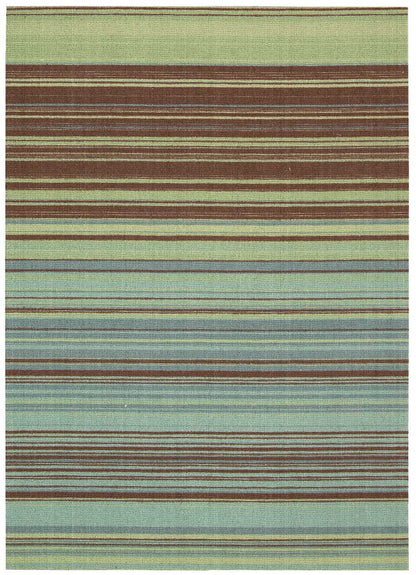 Nourison Home Vista  Blue  Contemporary