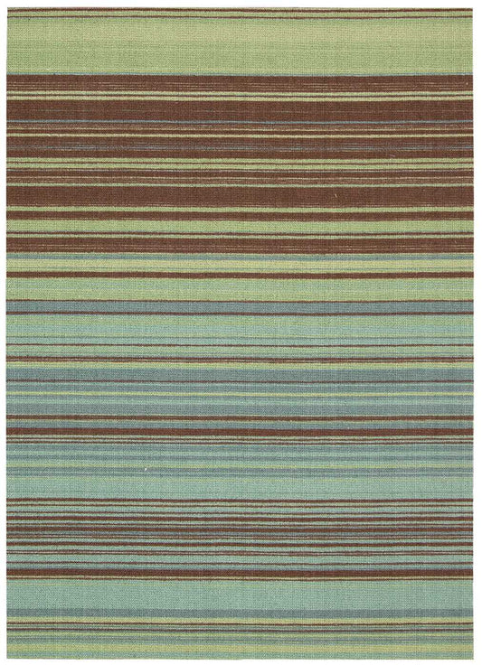 Nourison Home Vista  Blue  Contemporary