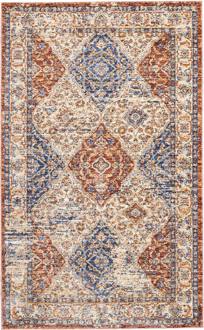Nourison Home Lagos LAG05 Multicolor Traditional Power-loomed Rug