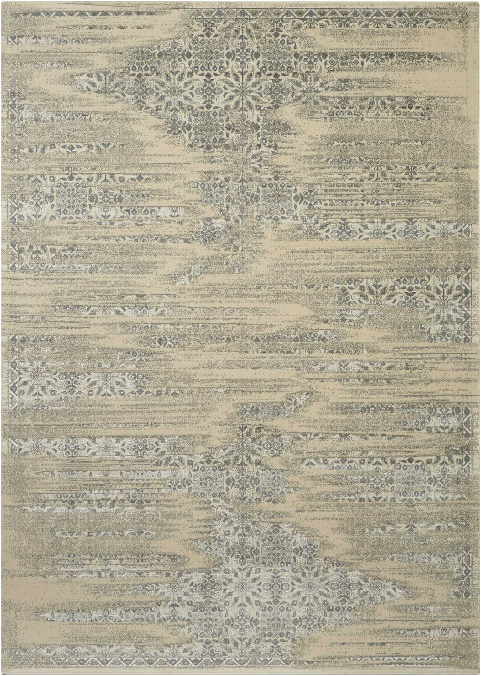 Nourison Home Luminance  Bone  Transitional