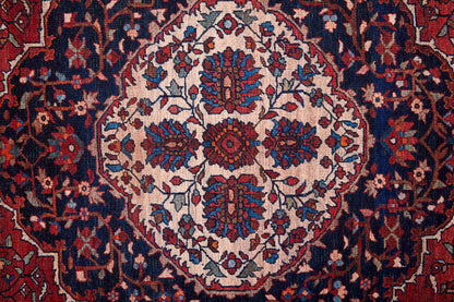 Feizy Rawlins  Red Navy Transitional/Bohemian & Eclectic/Vintage