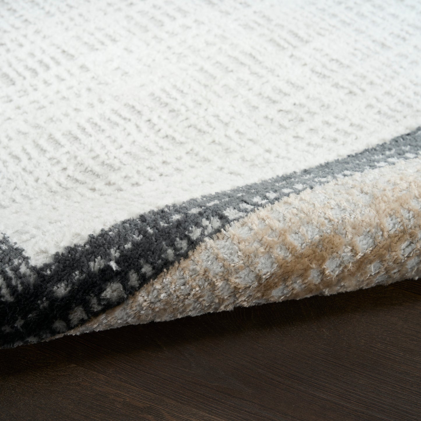 Nourison Home Dekor  Grey Charcoal  Contemporary