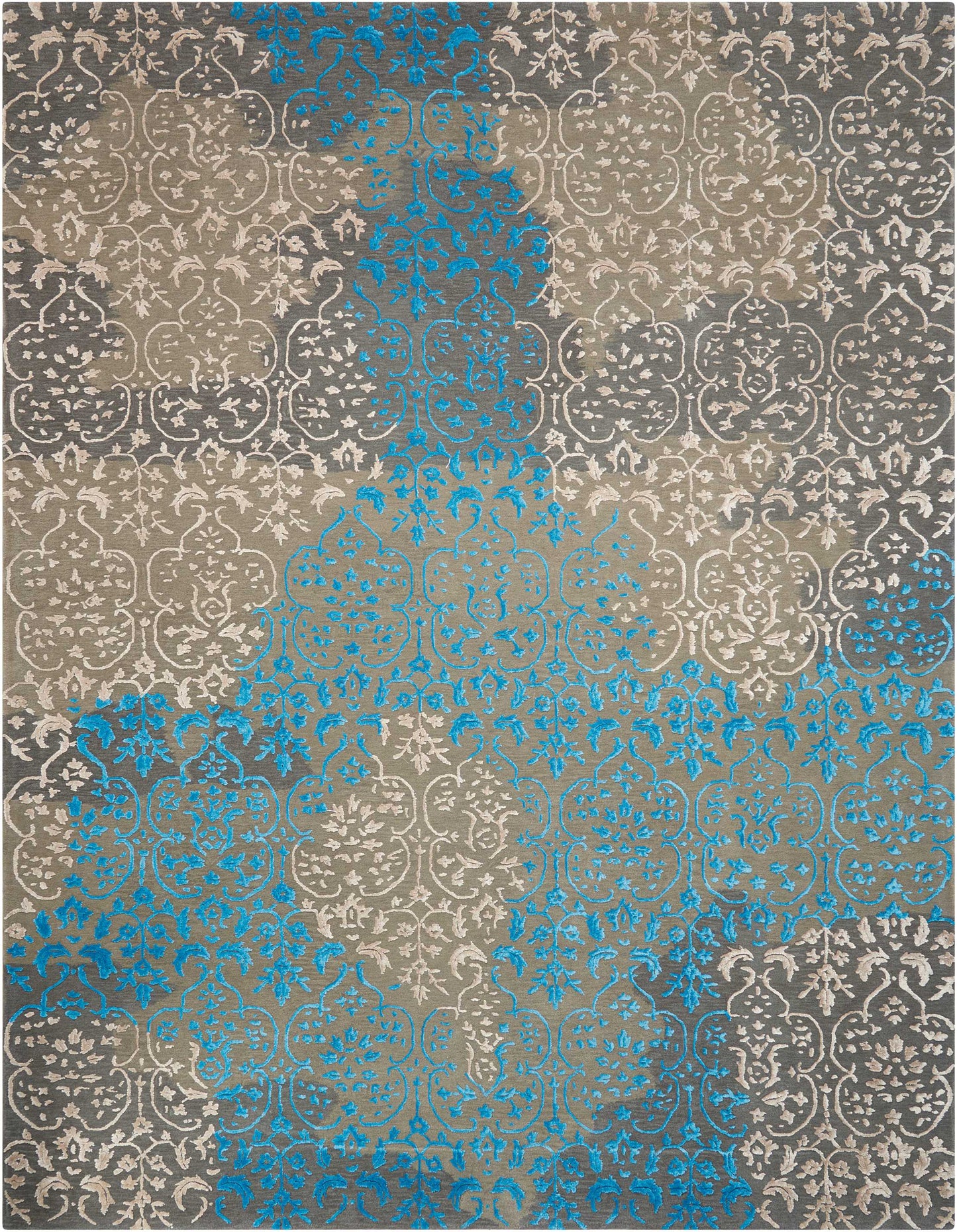 Nourison Home Opaline  Charcoal  Transitional