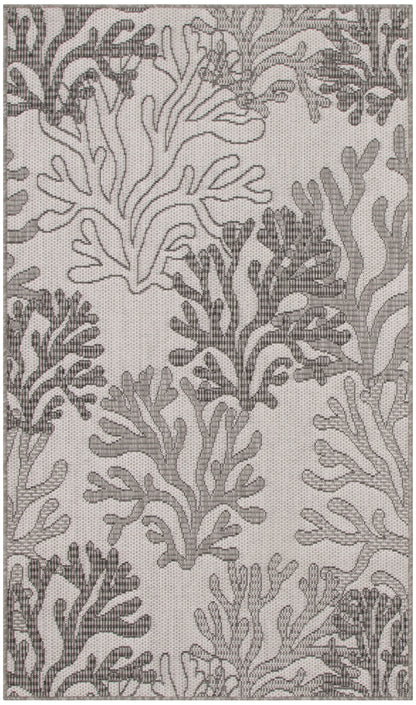 Nourison Home Garden Oasis GOA05 Grey Contemporary Power-loomed Rug