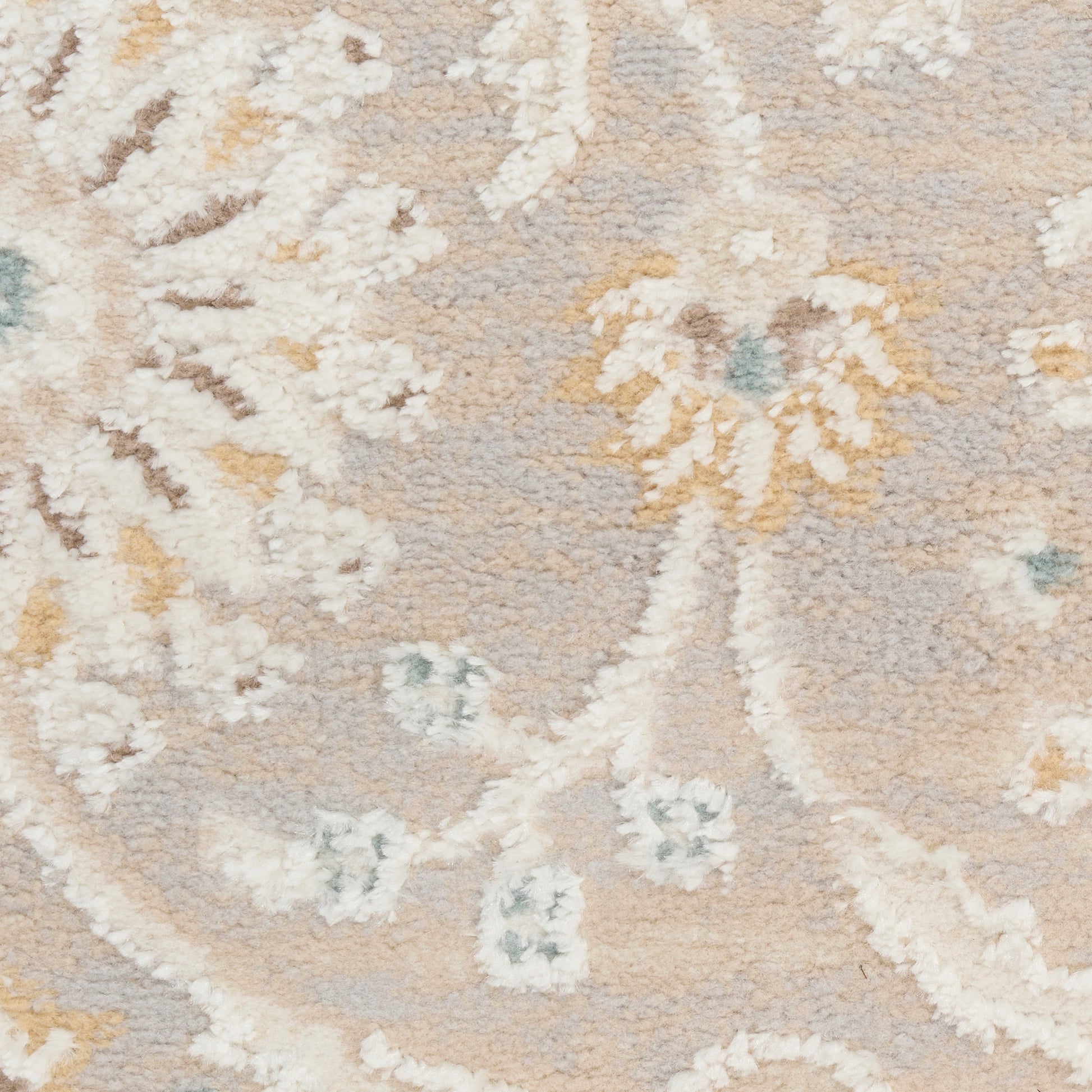 Nourison Home Isla  Light Grey  Traditional