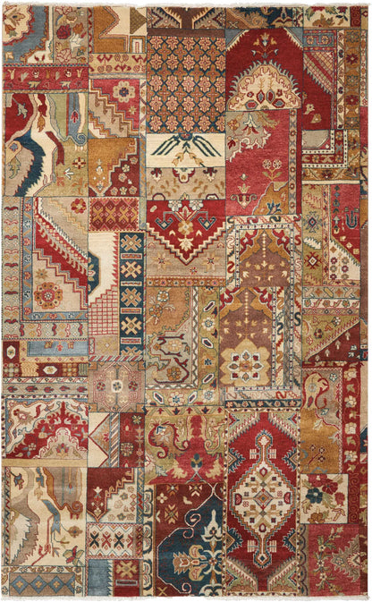 Nourison Home Legend LD05 Multicolor Transitional Knotted Rug