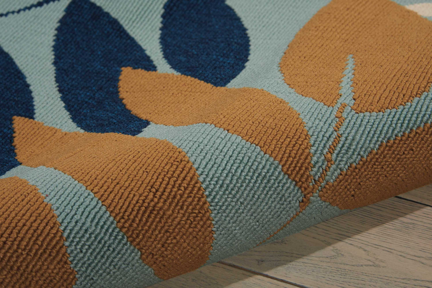 Nourison Home Caribbean  Blue  Contemporary