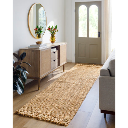 Surya Chunky Naturals CYT-2300 Light Brown Cottage Woven Rug