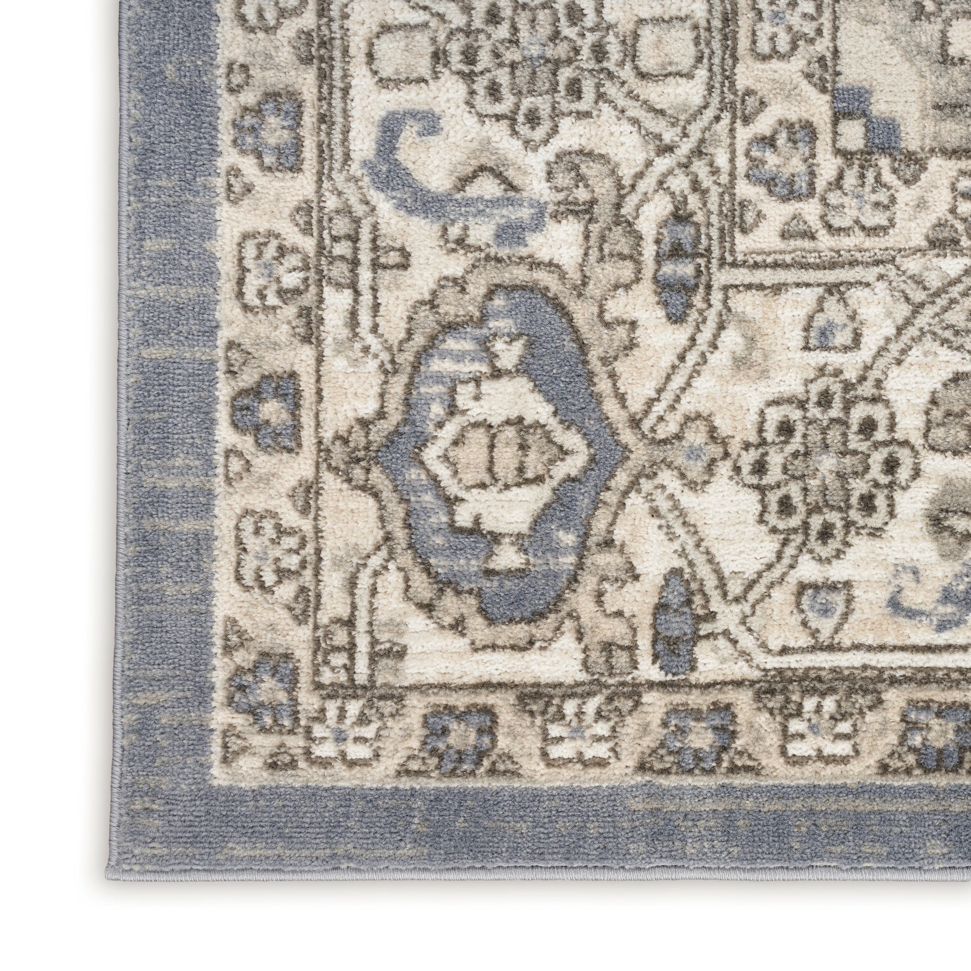 Nourison Home Quarry  Blue  Transitional