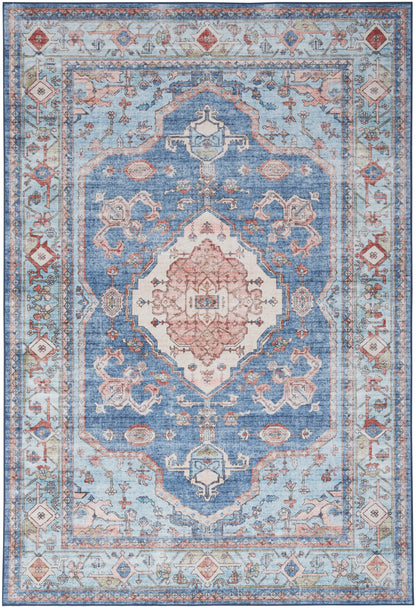Nourison Home Fulton  Blue  Traditional