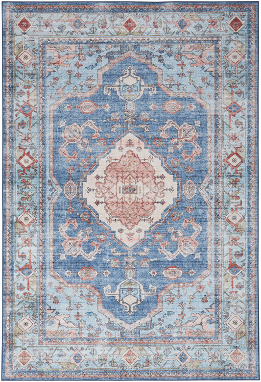 Nourison Home Fulton  Blue  Traditional